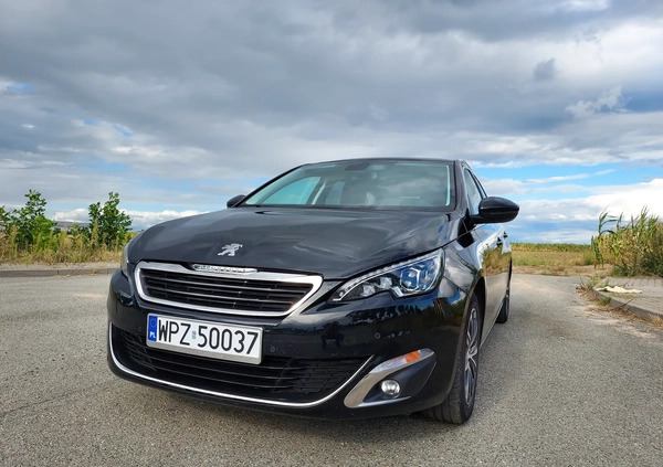 Peugeot 308 cena 39900 przebieg: 169900, rok produkcji 2017 z Przasnysz małe 254